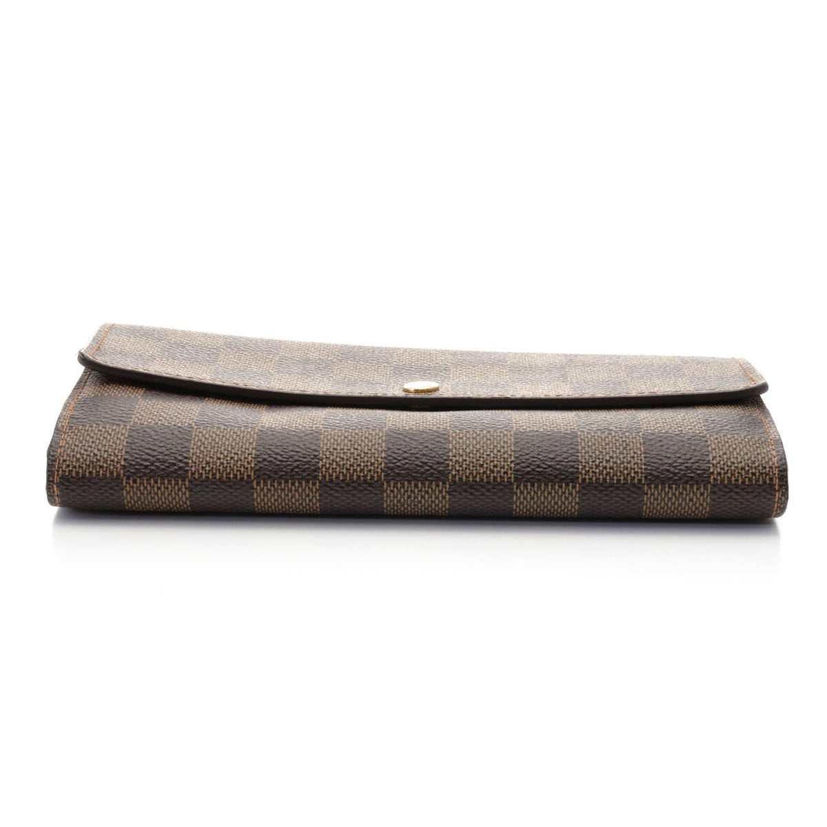 Louis Vuitton Portefeuille Sarah Damier Wallet Canvas Brown — view 3