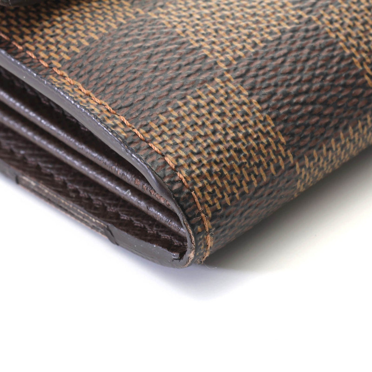 Louis Vuitton Portefeuille Sarah Damier Wallet Canvas Brown — view 8