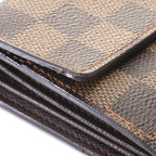 Louis Vuitton Portefeuille Sarah Damier Wallet Canvas Brown — view 7