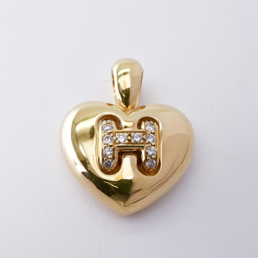 Hermes Olympe Pendant Choker 750 Gold Vintage Antique Necklace