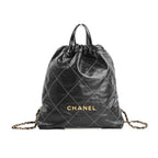 Chanel Backpack Black
