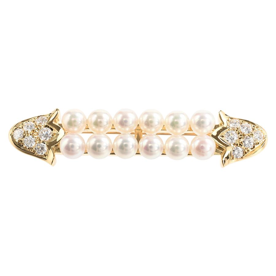 Dior Brooch Pearl