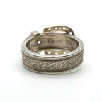 Hermes Ring 750/925 Sterling Silver Gold — view 5