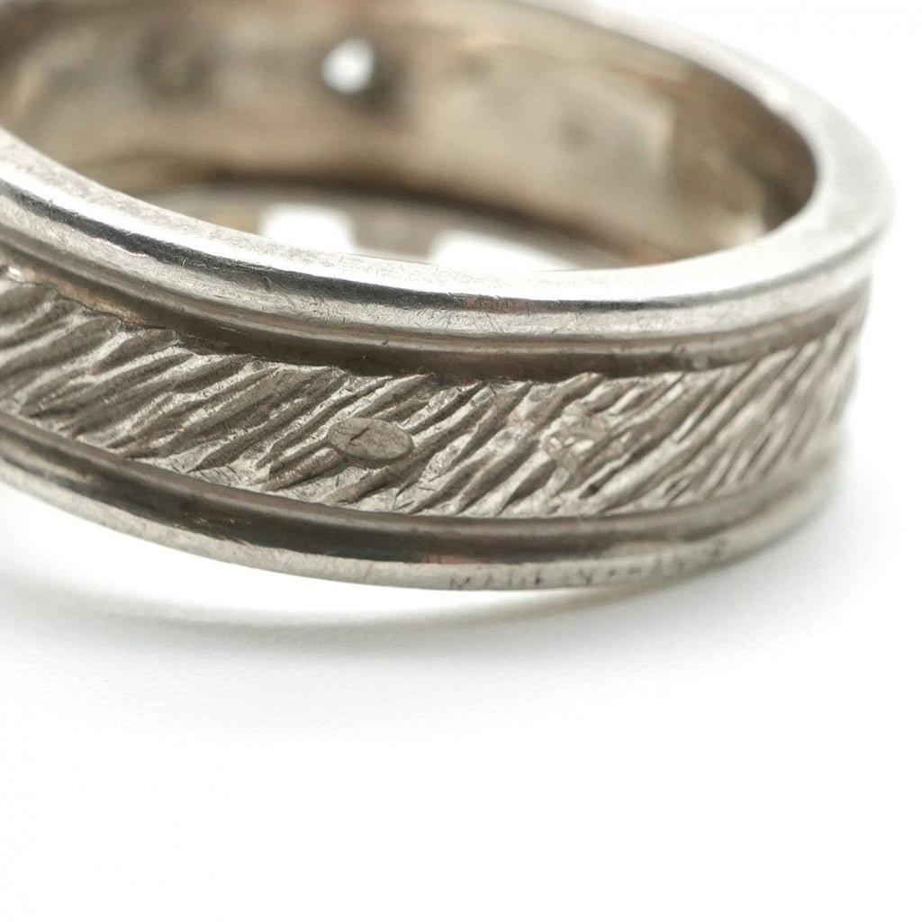 Hermes Ring 750/925 Sterling Silver Gold — view 7