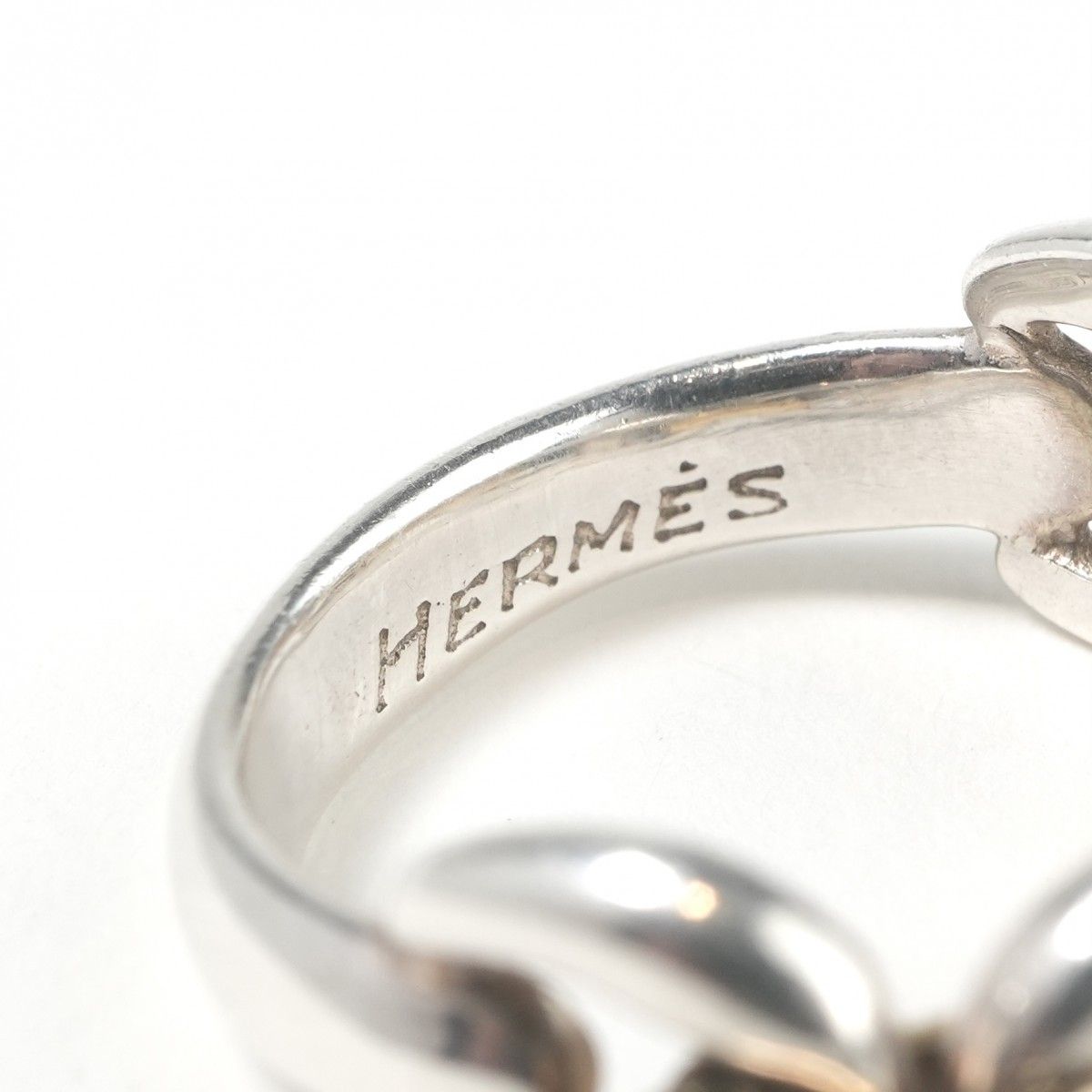 Hermes Chaine D'ancre Ring 750/950 Silver Gold — view 6