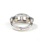 Hermes Chaine D'ancre Ring Gold Silver — view 5