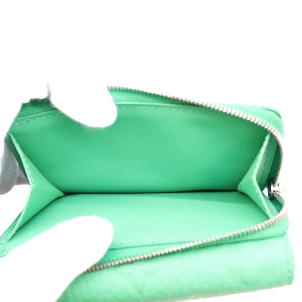 Louis Vuitton Monogram Taurillon Bamboo Green Portefeuille Pilot Trifold Wallet — view 7
