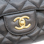 Chanel Black Caviar Single Maxi Quilted 30 Shoulder Bag — view 7