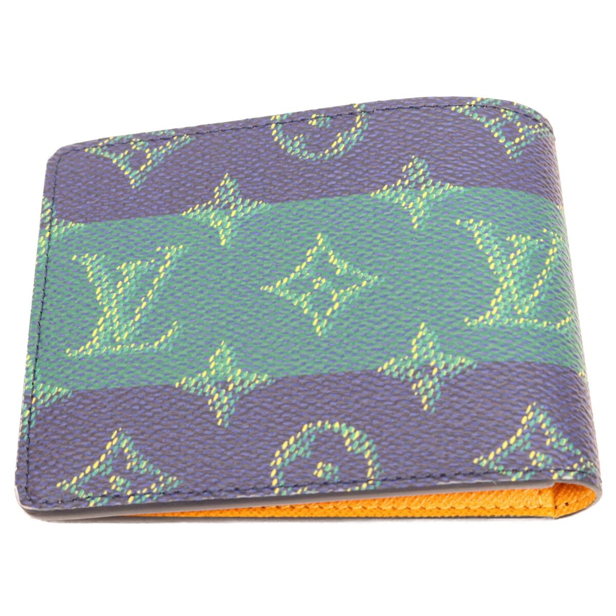Louis Vuitton Monogram Heritage Portefeuille Slender Bifold Wallet — view 2
