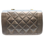 Chanel Black Quilted Lambskin Gold Shoulder Bag — view 3
