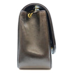 Chanel Black Quilted Lambskin Gold Shoulder Bag — view 4