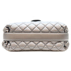 Chanel Black Lambskin Silver Quilted S Flap Shoulder Bag — view 5