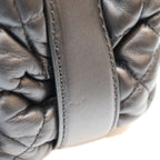 Chanel Black Lambskin Silver Quilted S Flap Shoulder Bag — view 7
