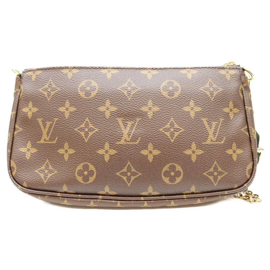 Louis Vuitton Monogram Khaki Multi Pochette Accessoires Shoulder Bag — view 3