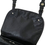 Gucci Leather Backpack Black — view 8