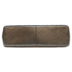 Chanel Black Lambskin Double Flap Maxi Quilted 30 Shoulder Bag — view 5