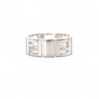 Fendi FF Logo Ring L Silver — view 3