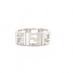 Fendi FF Logo Ring L Silver — view 2