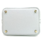 Hermes Picotin Lock PM 18 Light Blue Taurillon Clemence GD Handbag Bag — view 5