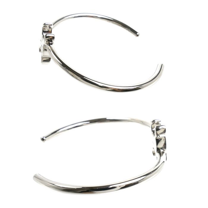 Celine Brass Triomphe Asymmetric Cuff Bangle C1 Bracelet — view 3