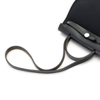 Hermes Herbag Zip PM Black Silver Vache Hunter Handbag — view 4