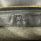 Celine Shoulder Bag Trio Large Black Leather — view 8