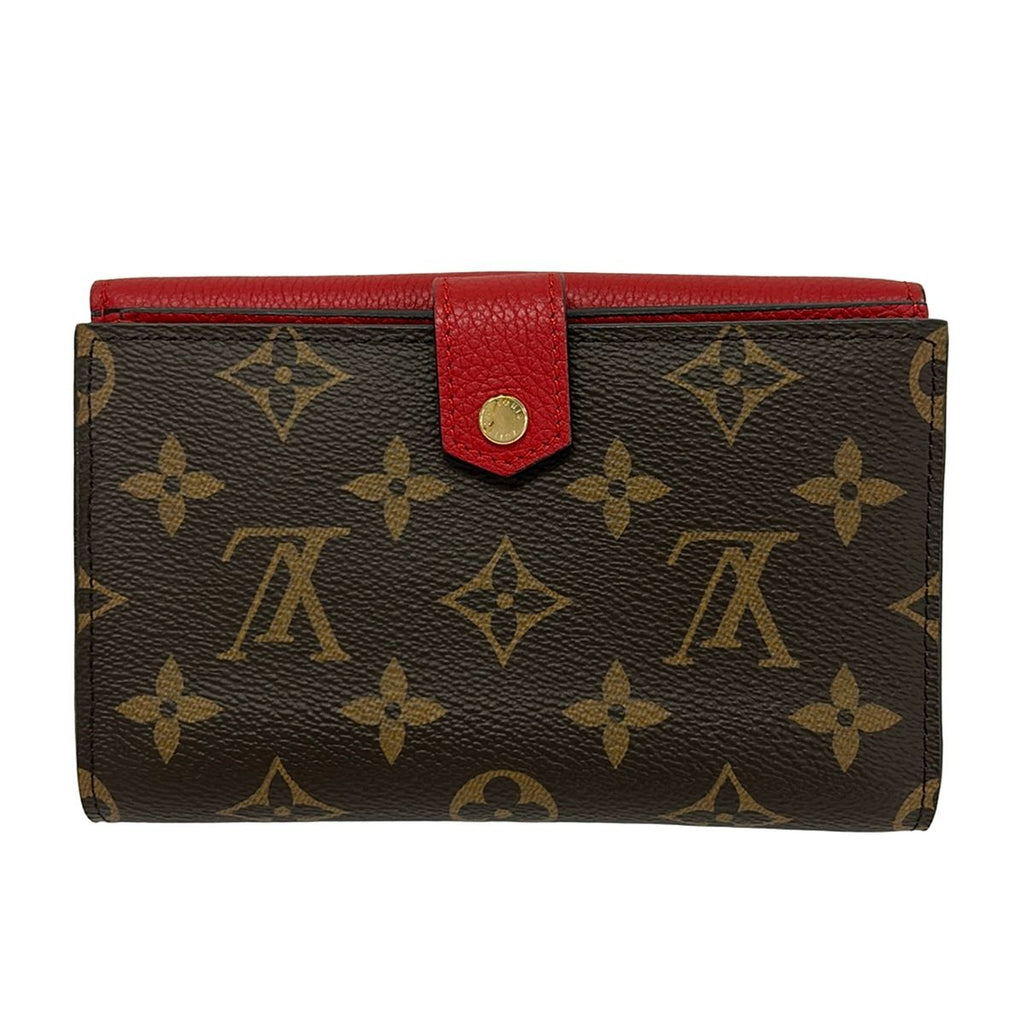 Louis Vuitton Snap Wallet Monogram Portefeuille Pallas Compact Cerise Leather — view 2