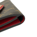 Louis Vuitton Snap Wallet Monogram Portefeuille Pallas Compact Cerise Leather — view 7