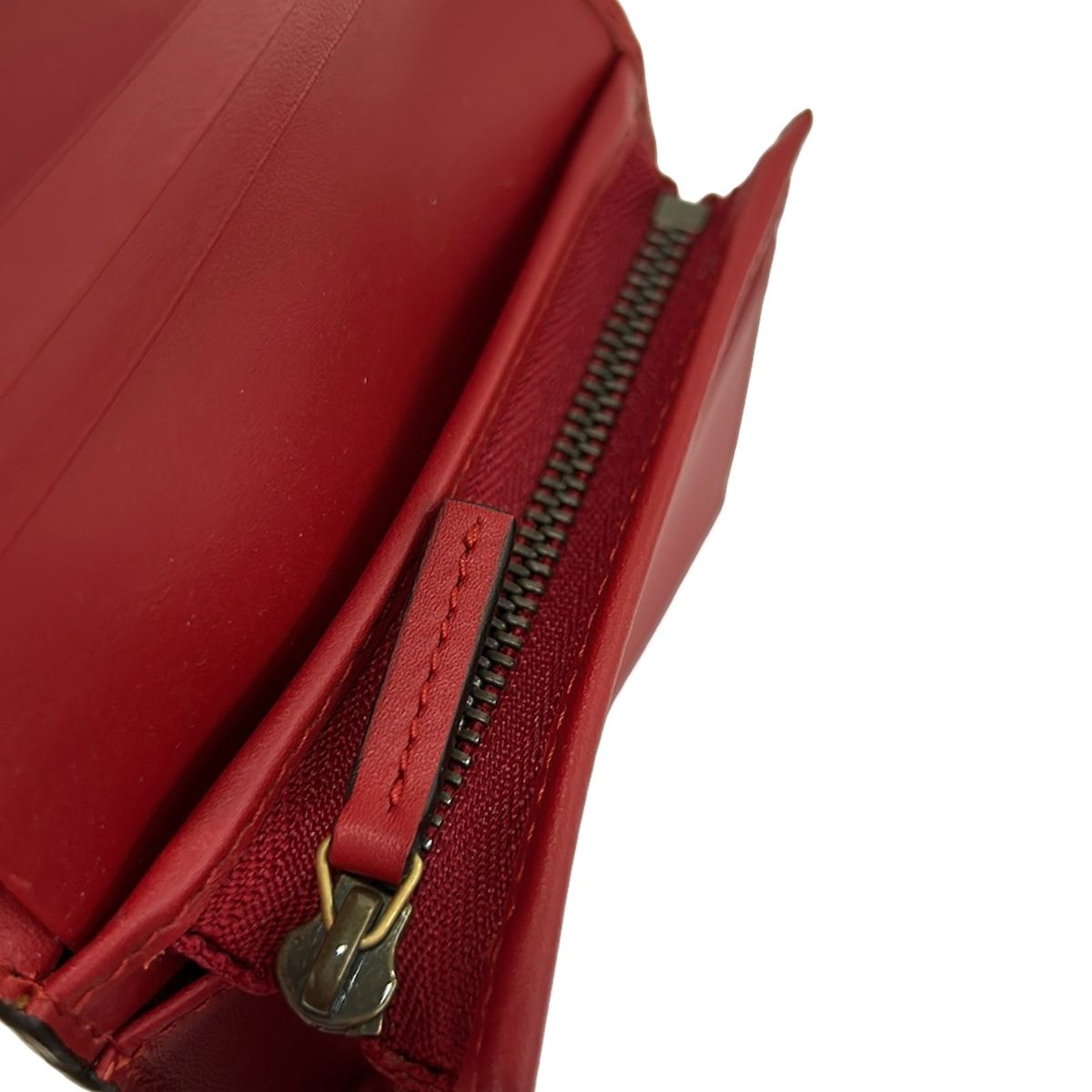 Gucci Bifold Wallet Cherry Beige Dark Brown Multi Leather — view 4