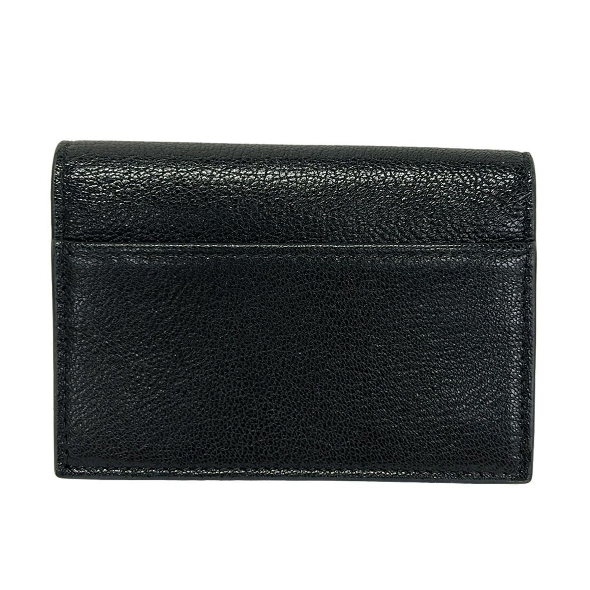 Dior Card Case Saddle Black Coin — view 2