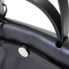 Hermes Herbag Zip PM Gray Black Silver Shoulder Bag Toile H Berlin Veau — view 6