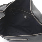 Hermes City Slide Cross GM Black Silver Belt Bag Togo — view 6