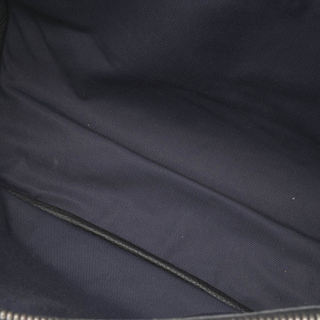 Hermes City Slide Cross GM Black Silver Belt Bag Togo — view 7