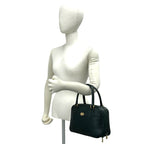 Gucci Vintage GG Logo Leather Mini Boston Bag Green — view 2