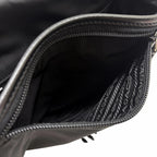 Prada Shoulder Bag Black Nylon Saffiano — view 7