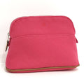 Hermes Bolide Pouch 20 Mini Canvas Pink