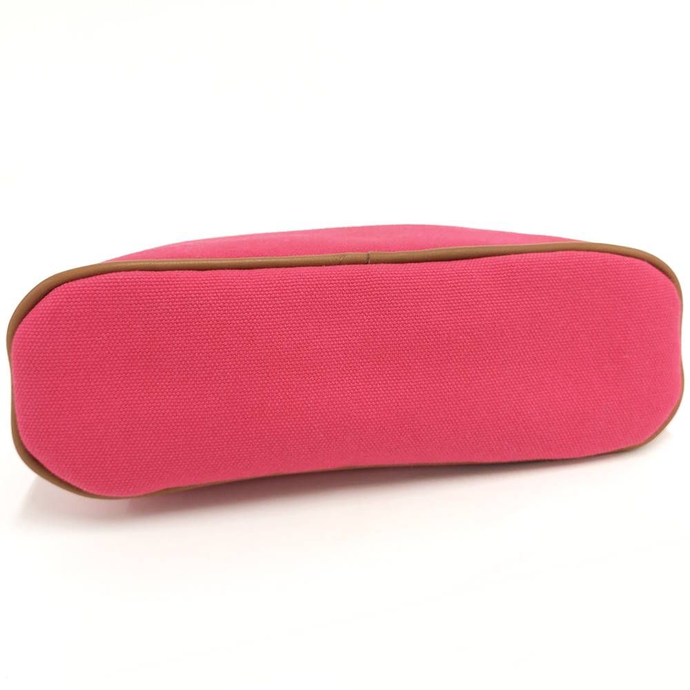 Hermes Bolide Pouch 20 Mini Canvas Pink — view 5