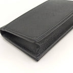 Prada Card Case Business Saffiano Leather Black — view 4