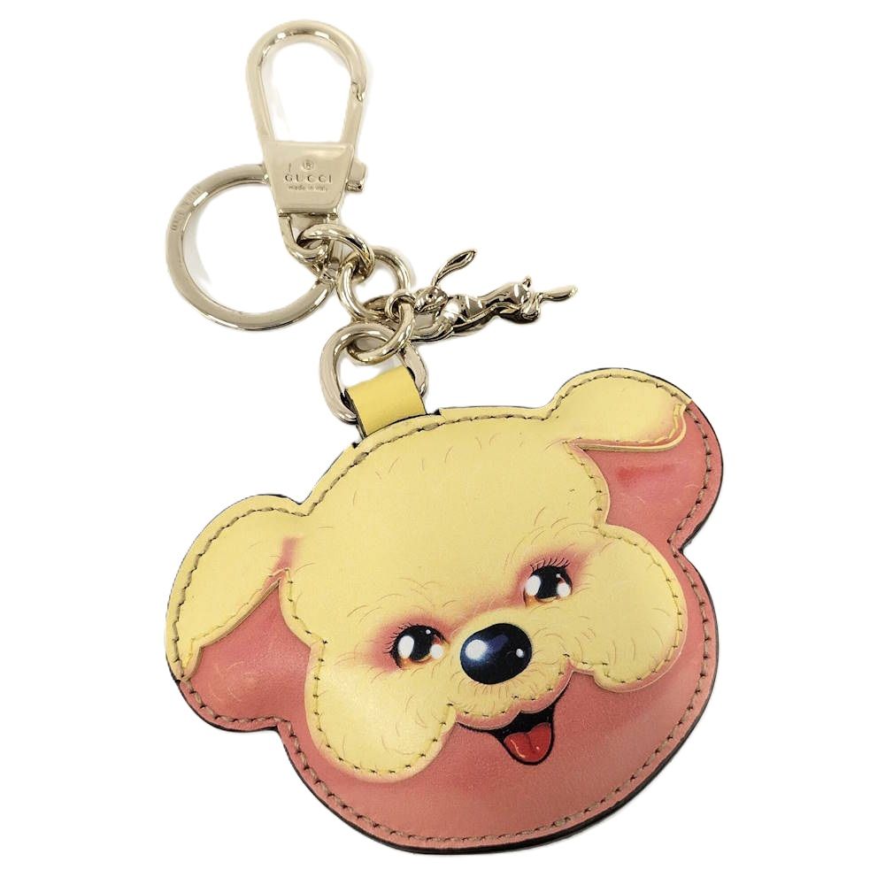 Gucci Dog Shape Bag Charm