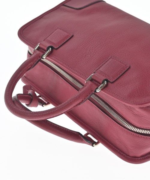 Loewe Leather Anagram Amazona 28 Handbag Red — view 8