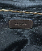 Loewe Leather Karie PM Handbag Brown — view 5
