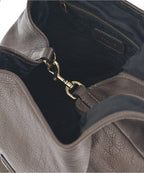 Loewe Leather Karie PM Handbag Brown — view 4