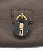 Loewe Leather Karie PM Handbag Brown — view 7