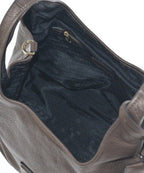 Loewe Leather Karie PM Handbag Brown — view 3