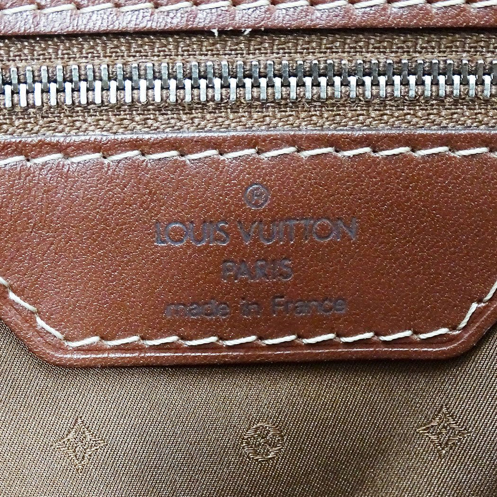 Louis Vuitton Bag Handbag Suhali Leather Lockit PM Sienne Brown Handle — view 7