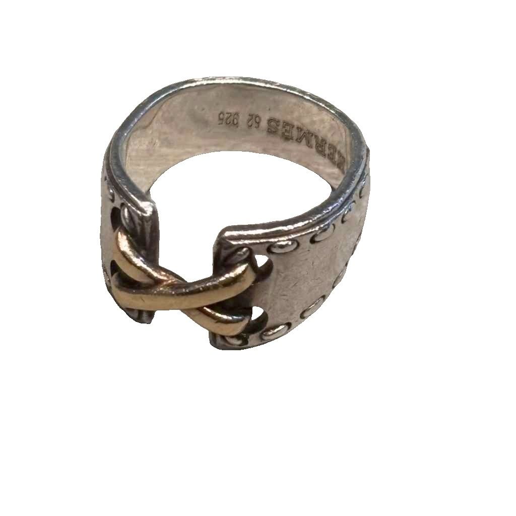 Hermes Mexico Ring 52 Gold