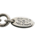 Chanel Necklace CC Logo 09 Metal Rhinestone Silver — view 5