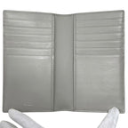 Dior Card Case CD Diamond Leather Gray — view 4