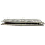 Dior Card Case CD Diamond Leather Gray — view 2