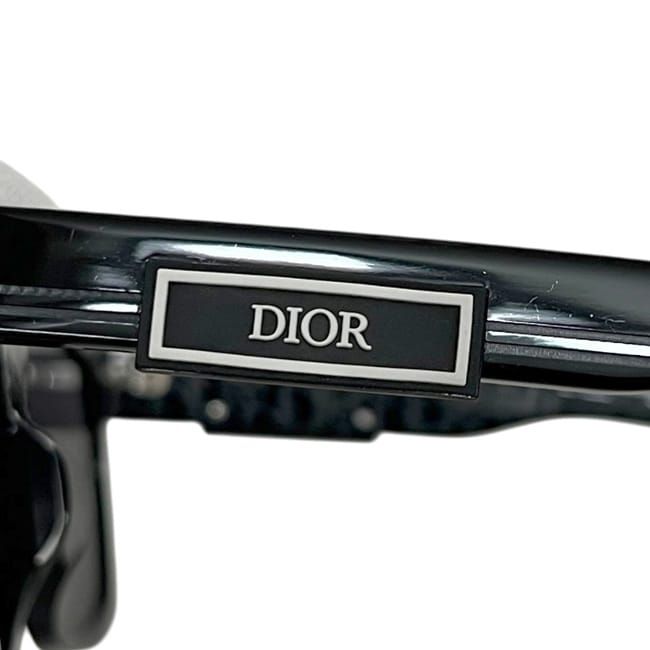 Dior Sunglasses S2f Trotter Acetate Rubber Black Side Logo Eyewear — view 6